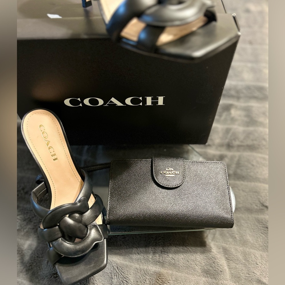 Coach heels and Wristlet sell together .